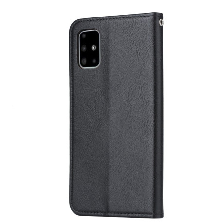 Чохол-книжка Knead Skin Texture Samsung Galaxy Note 20 Ultra - чорний