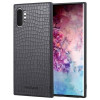 Чехол Mutural All-inclusive Series Crocodile Texture на  Samsung Galaxy Note 10 + Plus - черный