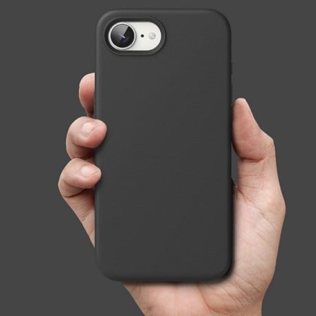 Оригинальный силиконовый чехол Ringke Silicone Magsafe для iPhone 16e - Black