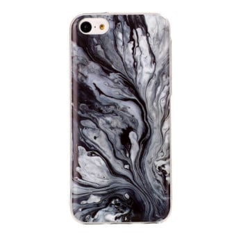 Протиударний чохол Marble Pattern для iPhone 5C - сірий