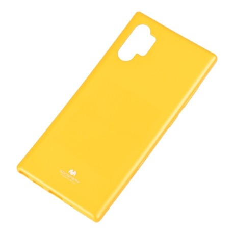 Ударозащитный чехол MERCURY GOOSPERY JELLY на Samsung Galaxy Note 10+Plus - желтый