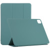 Магнитный чехол-книжка Horizontal Flip Ultra-thin для iPad Pro 12.9 2021/2020 - зеленый