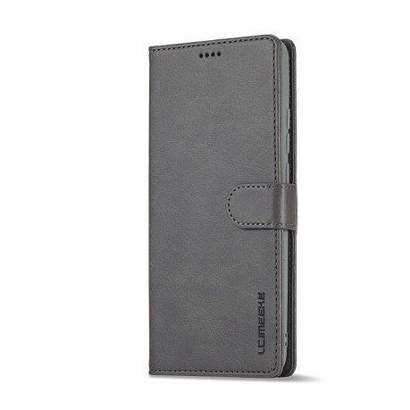 Чехол книжка LCIMEEKE Calf Texture на Xiaomi 14T Pro - серый