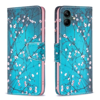 Чохол-книжка Colored Drawing Pattern для Samsung Galaxy A05 - Blossom