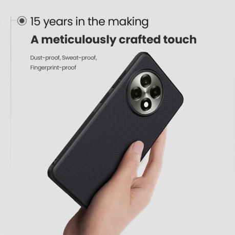 Протиударний чохол NILLKIN Super Frosted для OnePlus 13R/Ace 5/Ace 5 Pro/13R - чорний