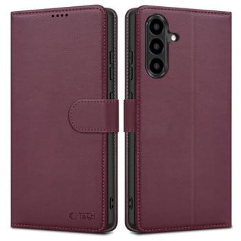 Чохол-книжка Tech-Protect Wallet для Samsung Galaxy A56 5G - Burgundy