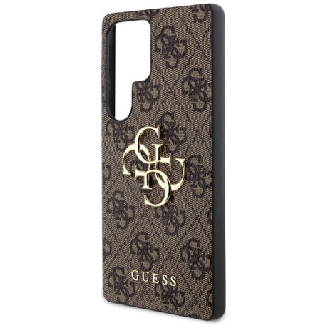 Оригінальний чохол Guess Big 4G Logo Classic Logo  для Samsung Galaxy S25 Ultra - Brown