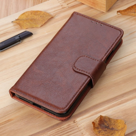 Чохол-книжка Mirren Crazy Horse для Xiaomi 14T Pro - коричневий