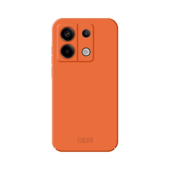 Ультратонкий чехол MOFI Qin Series Skin Feel Series для Xiaomi Redmi Note 13 Pro 5G/Poco X6 5G - оранжевый
