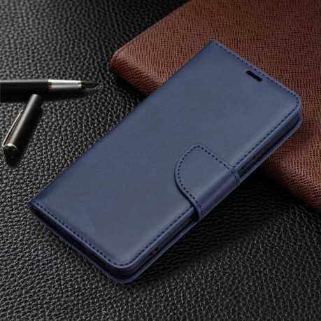 Чехол-книжка Retro Lambskin Texture для Samsung Galaxy S22 Plus 5G - синий