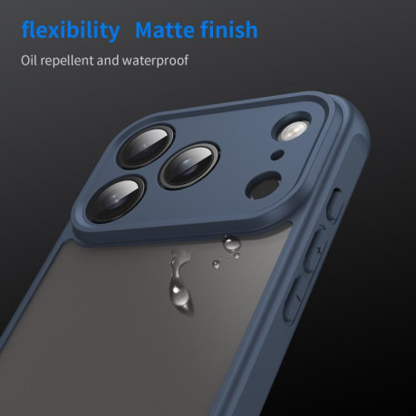Чехол Fan Dun Series TPU Hybrid PC на iPhone 17 Pro - синий