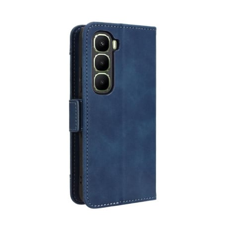 Чохол-книжка Skin Feel з м'якою фактурою Calf на Infinix Hot 60i 4G / Hot 60 5G - синій