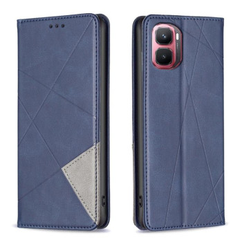 Чехол-книжка Rhombus Texture на Infinix GT 50 Pro 5G — синий