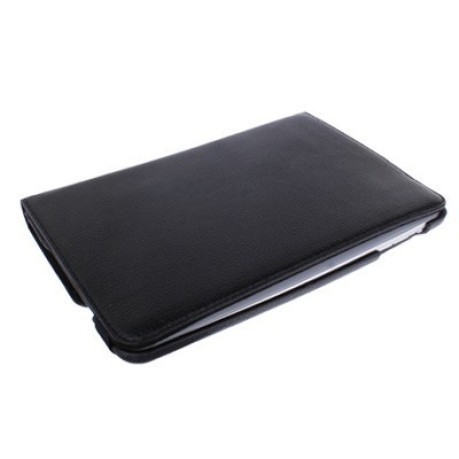 Кожаный Чехол 360 Degree Litchi Texture черный для iPad mini 1 / 2 / 3