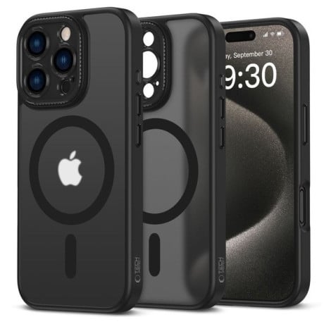 Чехол Tech-Protect MagCam MagSafe для iPhone 16 Pro - Semi-Transparent