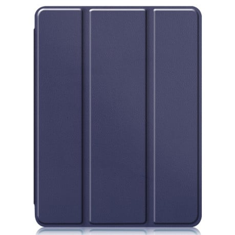 Чехол-книжка Custer Pattern Pure Color на iPad Pro 11 2021 - синий