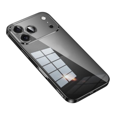 Чехол SULADA Shine Through Series Plating на iPhone 17 Pro Max - Black