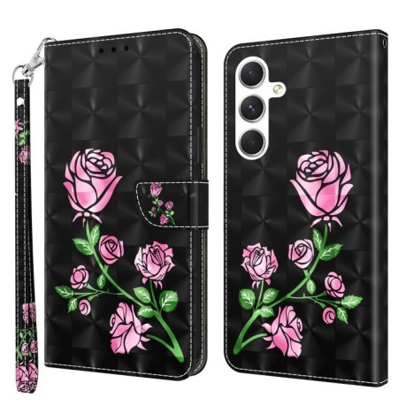 Чохол-книжка 3D Painting для Samsung Galaxy A16 5G - Rose