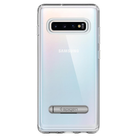 Оригінальний чохол Spigen Ultra Hybrid S для Samsung Galaxy S10+ Plus Crystal Clear