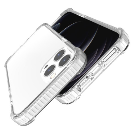 Противоударный акриловый чехол Four-corner на iPhone 13 Pro Max - прозрачный