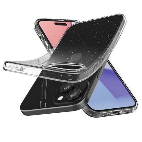 Оригінальний чохол Spigen Liquid Crystal на iPhone 15 Plus - Glitter Crystal