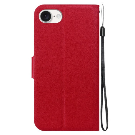 Чохол-книжка Voltage Side Buckle для iPhone 16e - червоний