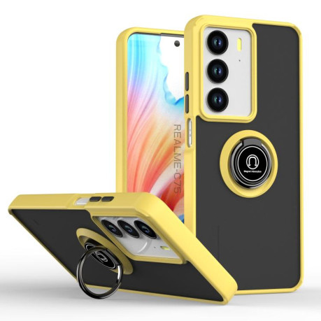 Протиударний чохол Q Shadow 1 Series для Realme C75 4G - жовтий
