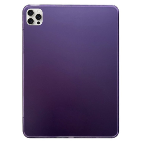 Пластиковый Чехол Skin-feeling Crystal Clear Acrylic для iPad Pro 13 2024 - фиолетовый