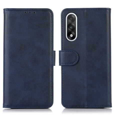 Чехол-книжка Cow Texture на OnePlus Nord 5 / Ace 5 Ultra - синий