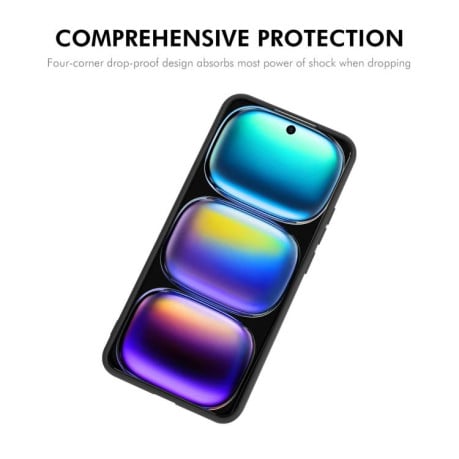 Силиконовый чехол ENKAY Liquid Silicone для Infinix Hot 60 Pro+ — тёмно-синий