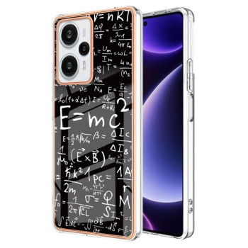 Противоударный чехол Electroplating IMD для Xiaomi Redmi Note 12 Turbo/Poco F5 - Equation