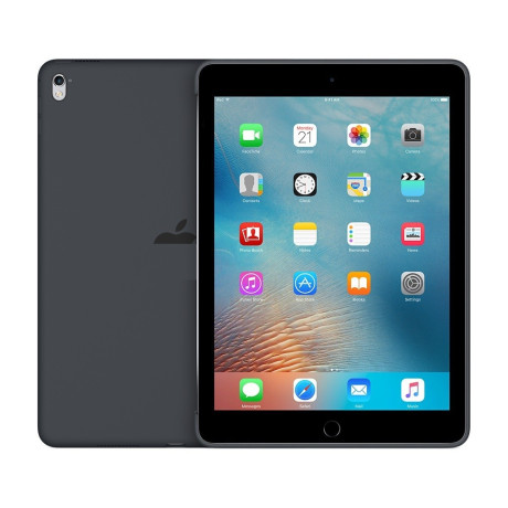 Силиконовый чехол Silicone Case Charcoal Grey на iPad 9.7 2017/2018