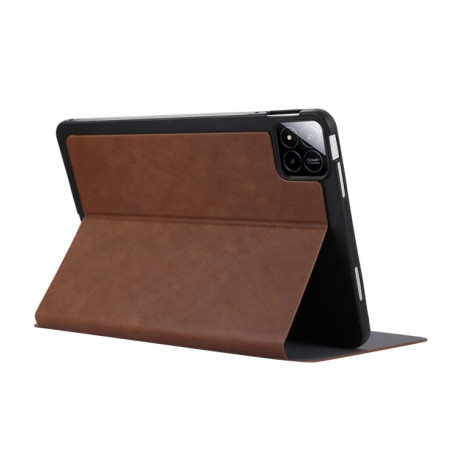 Чехол-книжка Flip Tablet Protective Leather для Xiaomi Pad 7 / 7 Pro - коричневый