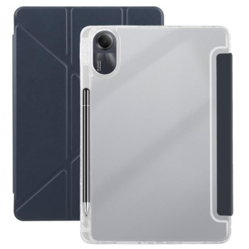 Чехол-книжка Clear Acrylic Demation Leather для Xiaomi Redmi Pad SE 11 2025 / Pad 2 - синий