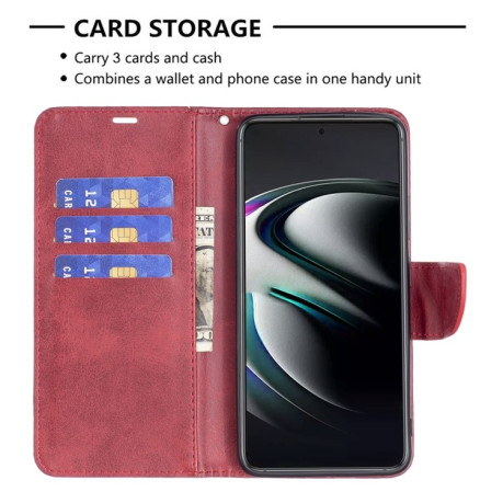Чохол-книга Retro Lambskin Texture для Samsung Galaxy S22 Plus 5G - червоний