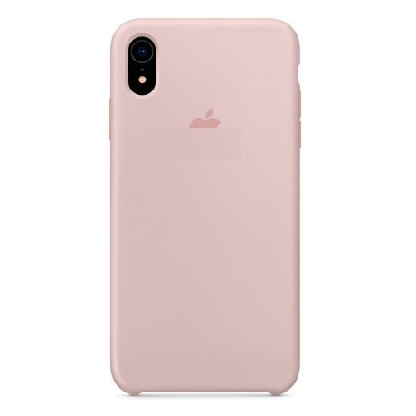 Силиконовый чехол Silicone Case Pink Sand на iPhone XR