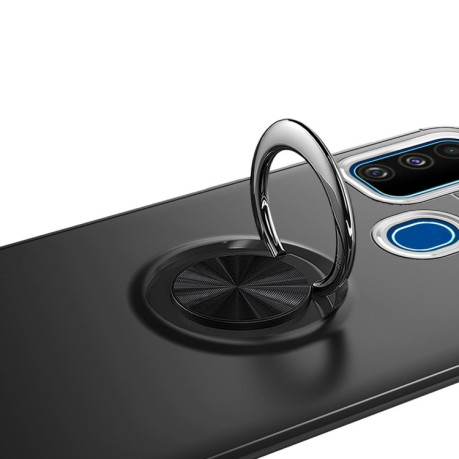 Противоударный чехол Lenuo на Samsung Galaxy M21/M30s - черный