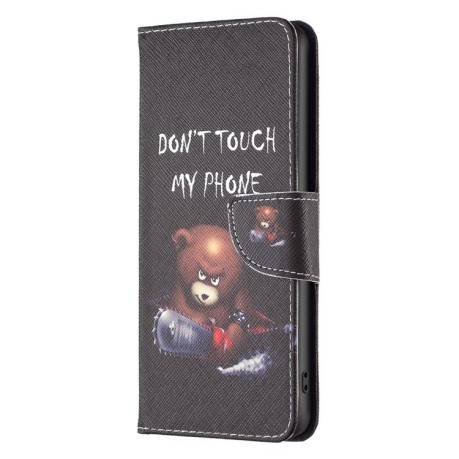 Чохол-книжка Colored Drawing Pattern для Samsung Galaxy A16 - Bear