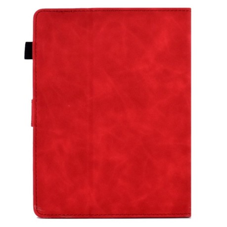 Универсальный Чехол-книжка Butterfly Peony Embossed для Планшета диагональю 10 - красный