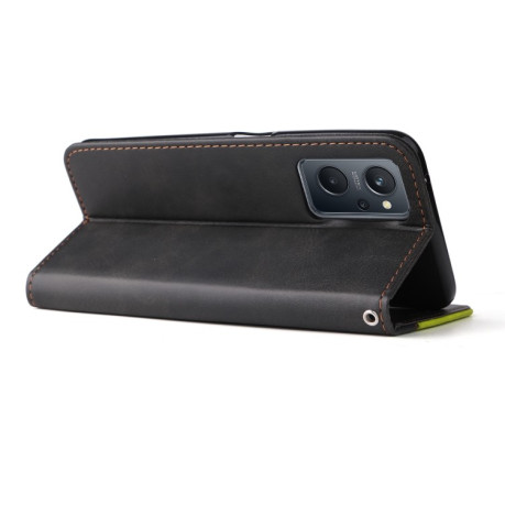 Чехол-книжка Business Stitching-Color для Realme 9i/OPPO A76/A96 4G - зеленый