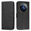 Чехол-книжка Stitching Calf Texture для Realme 12 Pro / 12 Pro+ - черный