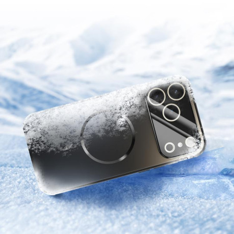 Противоударный чехол ABEEL Heat Dissipation Frosted MagSafe для iPhone 17 Pro - синий