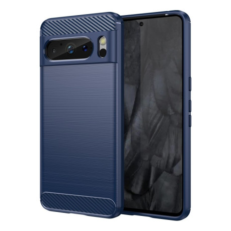 Протиударний чохол Brushed Texture Carbon Fiber на Google Pixel 8 Pro