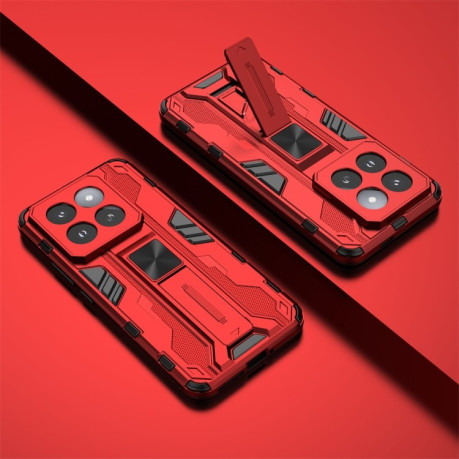 Противоударный чехол Supersonic для Xiaomi 14 Pro - красный