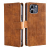Чохол-книжка Skin Feel Crocodile Texture для Infinix Hot 50i 4G - коричневий