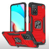 Противоударный чехол Magnetic Armor для Xiaomi Redmi 10 - красный