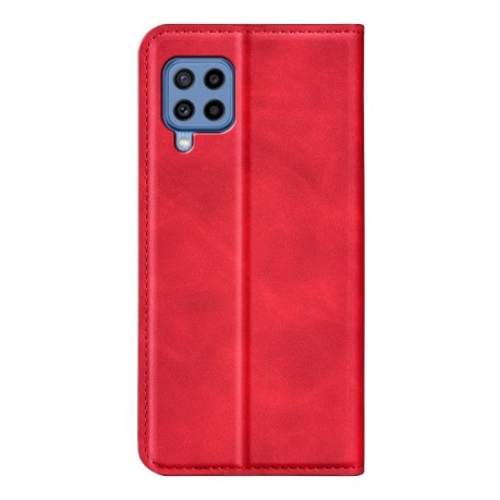 Чохол-книжка Retro-skin Business Magnetic для Samsung Galaxy M22 - червоний