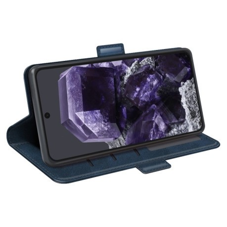 Чехол-книжка Dual-side Magnetic Buckle для Google Pixel 8a - синий