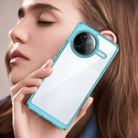 Противоударный чохол Colorful Acrylic Series для Xiaomi Poco F7 Ultra - синий