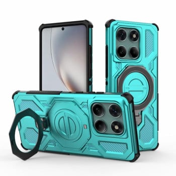 Противоударный чехол J-20 Solid Color MagSafe Magnetic на Motorola Edge 60 Fusion 5G - синий